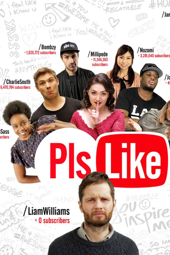 Poster de Série Pls Like (2017)