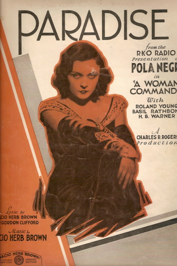 Poster de Filme Rainha e Mártir (1932)