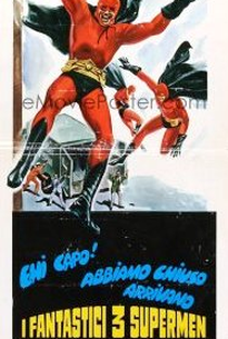 Os 3 Fantásticos Super Homens - Poster / Capa / Cartaz - Oficial 3