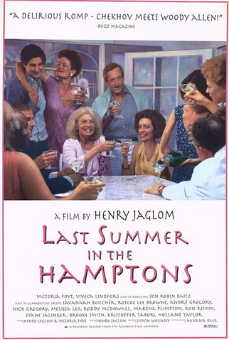 Poster 1 de Filme Last Summer in the Hamptons (1995)