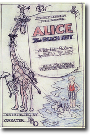 Poster de Curta Alice the Beach Nut (1927)