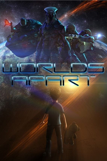 Poster de Curta Worlds Apart (2013)