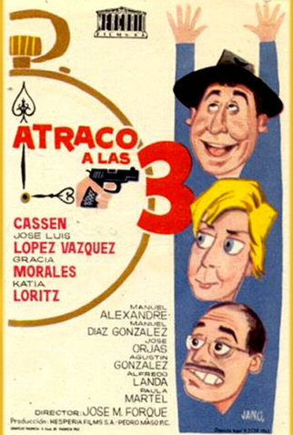 Poster 1 de Filme Atraco a las tres (1962)