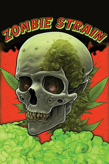 Poster de Filme Zombie Strain (2023)