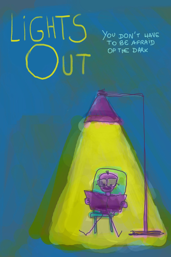 Poster de Curta Lights Out (2013)