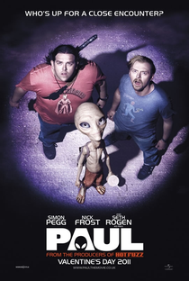 Paul: O Alien Fugitivo - Poster / Capa / Cartaz - Oficial 1
