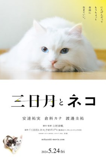 Poster de Filme Crescent Moon and Cats (2024)