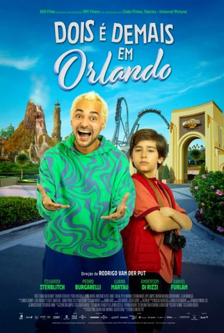 Poster 1 de Filme Dois é Demais em Orlando (2024)