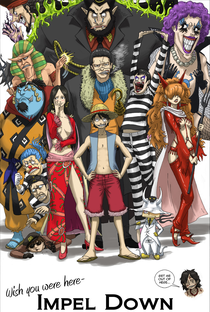 One Piece: Saga 7 - Impel Down - Poster / Capa / Cartaz - Oficial 1