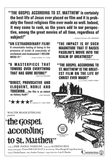  de Filme O Evangelho Segundo São Mateus (1964)
