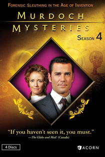 Os Mistérios do Detetive Murdoch (4ª temporada) - Poster / Capa / Cartaz - Oficial 1