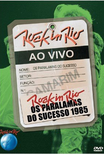 Os Paralamas do Sucesso - Ao Vivo no Rock in Rio 1985 - Poster / Capa / Cartaz - Oficial 1