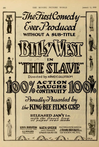 Poster 3 de Curta The Slave (1917)