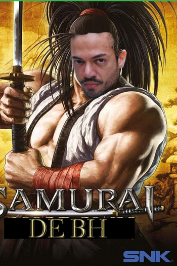 Poster de Curta O Samurai de BH (2023)