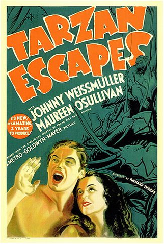 Poster 1 de Filme A Fuga de Tarzan (1936)