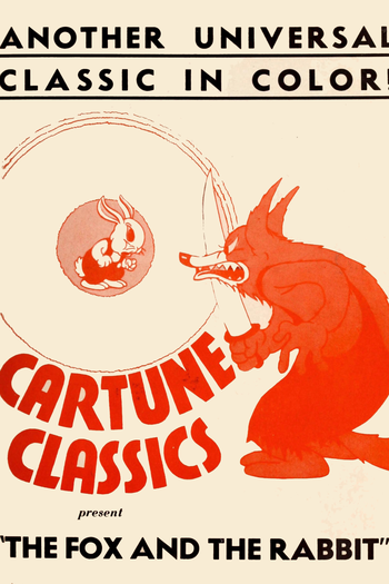 Poster de Curta A Raposa e o Coelho (1935)