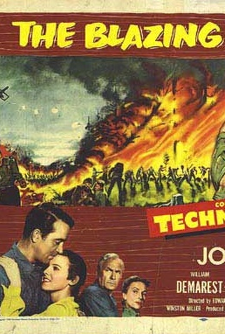 Poster 3 de Filme Labaredas no Céu (1952)