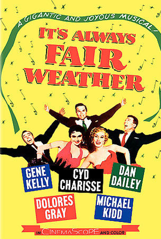 Poster 2 de Filme Dançando nas Nuvens (1955)