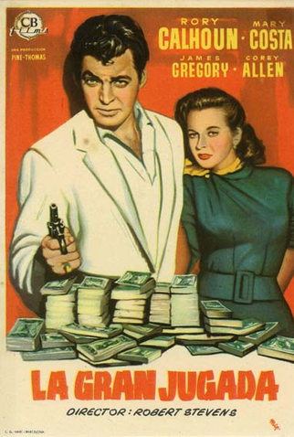 Poster 2 de Filme Roubo Audacioso (1957)