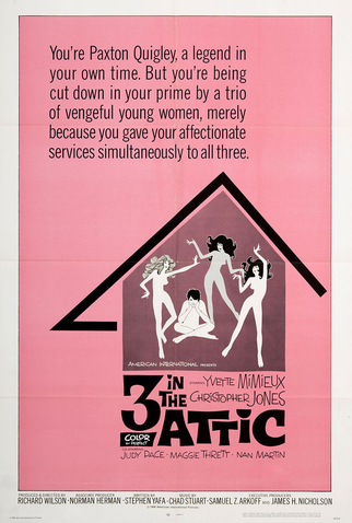 Poster 1 de Filme Three in the Attic (1968)