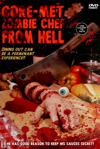 Poster 3 de Filme Goremet, Zombie Chef from Hell (1986)
