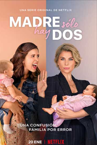 Poster 1 de Série Mãe Só Tem Duas (1ª Temporada) (2021)