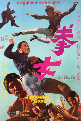 Poster 1 de Filme A Woman Boxer (1972)