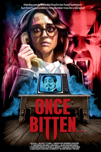 Poster de Curta Once Bitten... (2018)