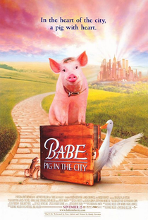 Babe, O Porquinho Atrapalhado na Cidade - Poster / Capa / Cartaz - Oficial 1