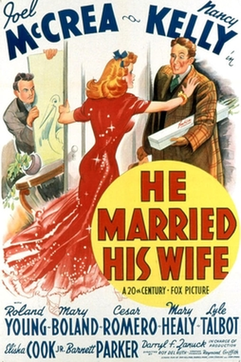 Poster de Filme Ele Casou Sua Mulher (1940)