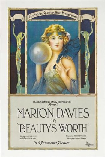 Poster de Filme Beauty's Worth (1922)