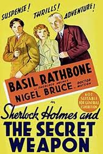 Sherlock Holmes e a Arma Secreta - Poster / Capa / Cartaz - Oficial 5