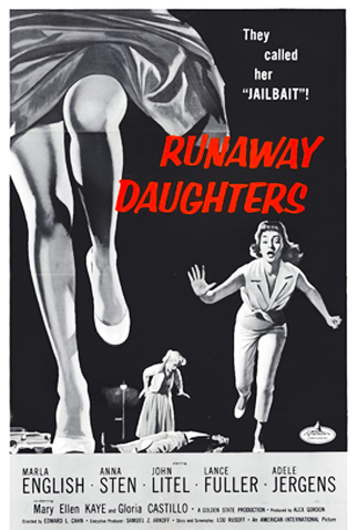 Poster 1 de Filme Runaway Daughters (1956)