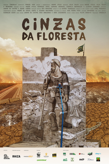 Poster de Filme Cinzas da Floresta (2023)