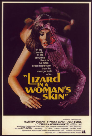 Poster 1 de Filme Uma Lagartixa num Corpo de Mulher (1971)