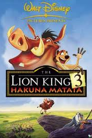  de Filme O Rei Leão 3: Hakuna Matata (2004)