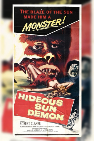Poster 3 de Filme The Hideous Sun Demon (1958)