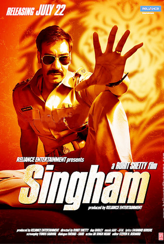 Poster 1 de Filme Singham (2011)