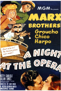 Uma Noite na Ópera - Poster / Capa / Cartaz - Oficial 3
