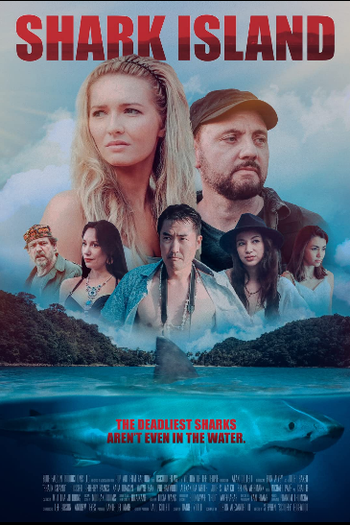 Poster de Filme Shark Island (2021)