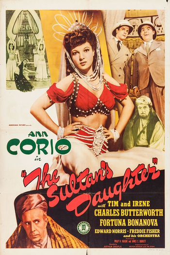 Poster de Filme The Sultan's Daughter (1943)