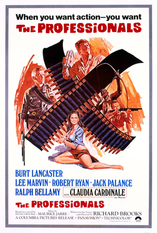 Poster 5 de Filme Os Profissionais (1966)