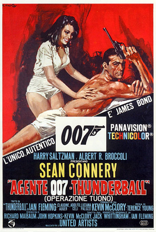 Poster 4 de Filme 007 Contra a Chantagem Atômica (1965)