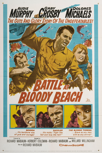 Poster de Filme Sangue na Praia (1961)