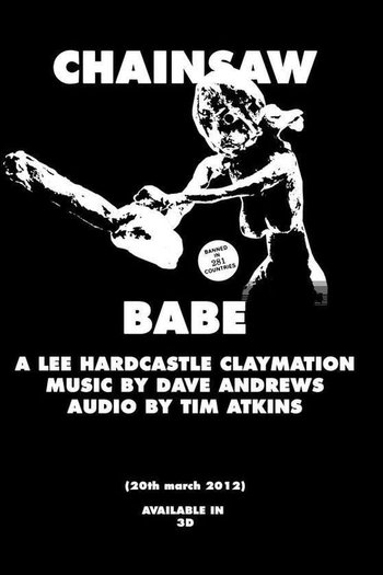 Poster de Curta Chainsaw Babe (2012)