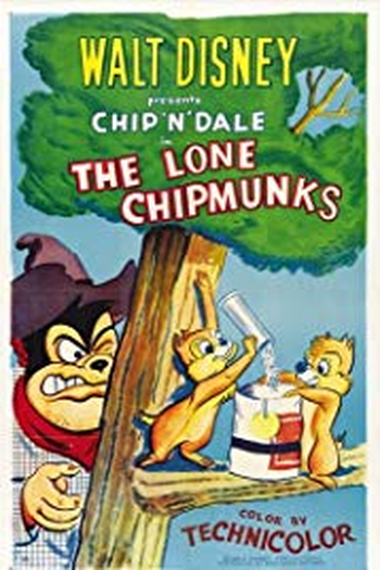 Poster de Curta The Lone Chipmunks (1954)