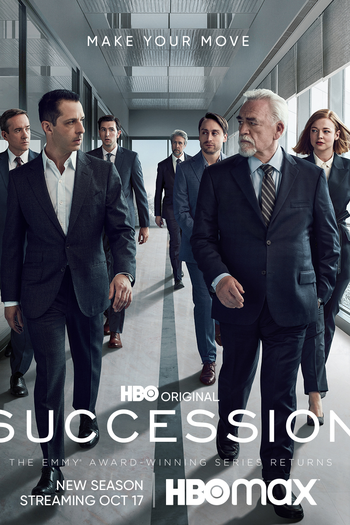 Poster de Série Succession (3ª Temporada) (2021)