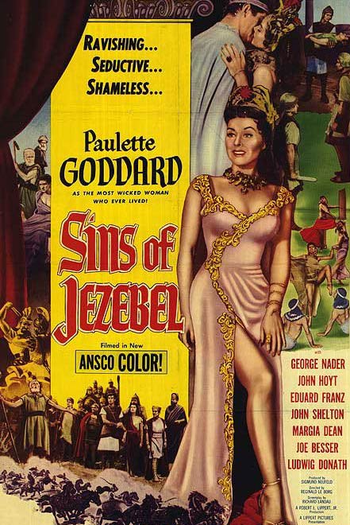 Poster de Filme Os Pecados de Jezebel (1953)