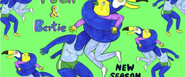 Série Animada de TUCA & BERTIE Foi Salva para a 2ª Temporada na Adult Swim