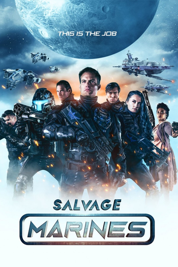 Poster de Franquia Salvage Marines (2022)